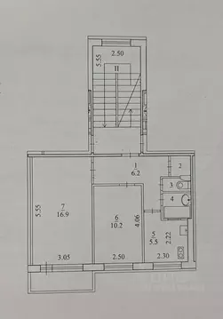 2-к кв. Архангельская область, Архангельск Ленинградский просп., 115 ...