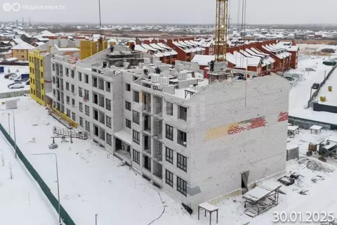 Квартира-студия: Тюмень, улица Василия Севергина, 2 (34.2 м)