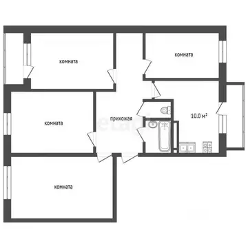 4-к кв. Белгородская область, Белгородский район, Разумное рп ул. ...