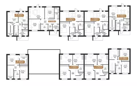 Таунхаус в Ленинградская область, Всеволожск ш. Южное (66 м)