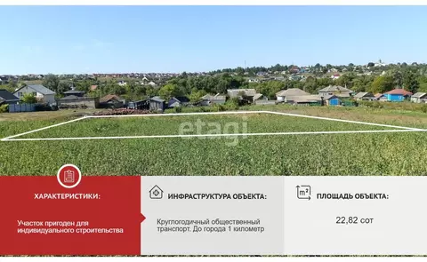 Участок в Белгородская область, Губкинский городской округ, с. Теплый ...