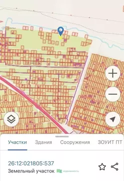 Участок в Ставропольский край, Ставрополь Дизель садовое товарищество, ...