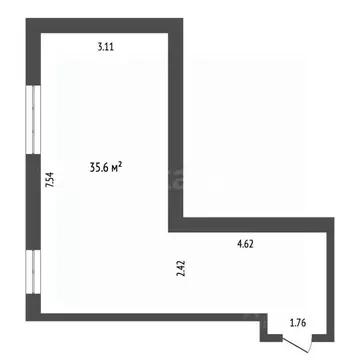Офис в Мордовия, Саранск Рабочая ул., 15 (36 м)