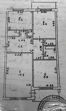 3-к кв. Кемеровская область, Юрга бул. Металлургов, 6 (66.0 м)