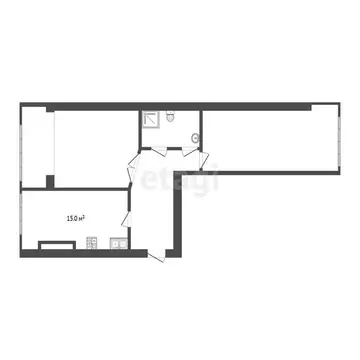 2-комнатная квартира: Нальчик, улица Тлостанова, 28 (71 м)