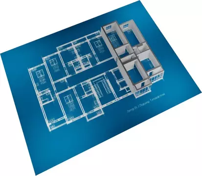 3-комнатная квартира: Анапа, улица Ленина, 235 (84.39 м)