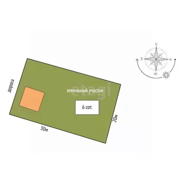 Участок в Ростовская область, Батайск Весна ДНТ, ул. 27-й Проезд (6.0 ...