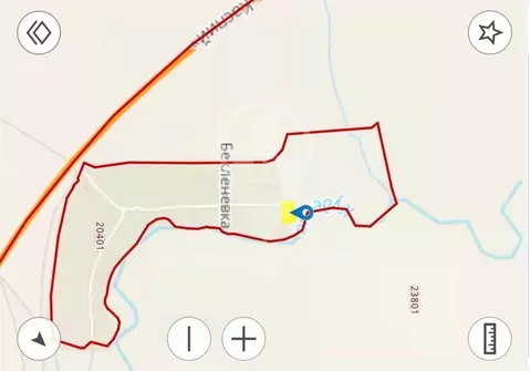 Участок в Рязанская область, Михайловский муниципальный округ, д. ...