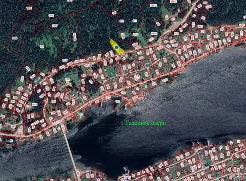 Участок в Алтай, Турочакский район, с. Артыбаш Подгорная ул. (38.0 ...