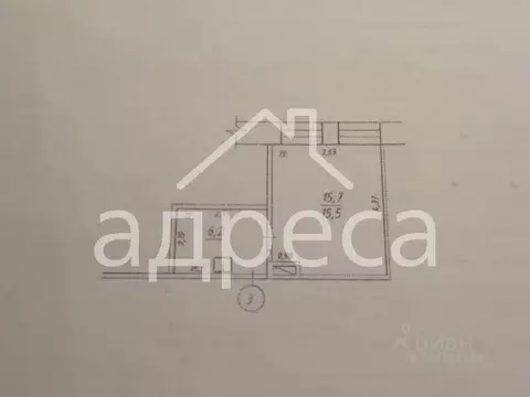 1-к кв. Самарская область, Самара ул. Венцека, 62 (21.7 м)