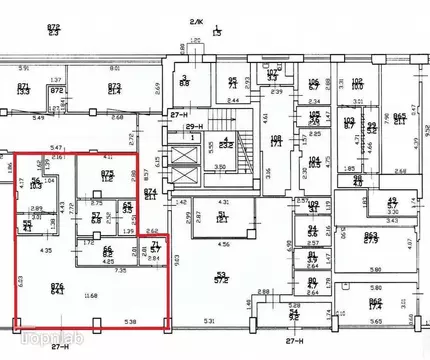 Помещение свободного назначения в Санкт-Петербург Ленинский просп., ...