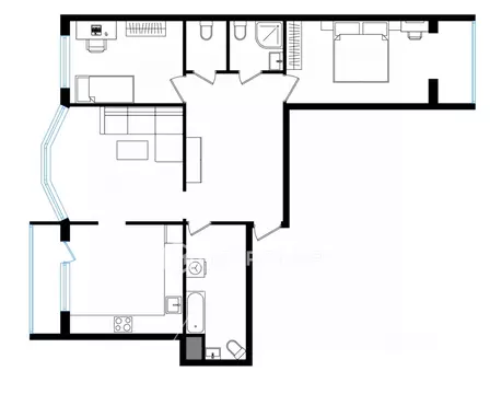 3-к кв. Московская область, Мытищи ул. Семашко, 10к1 (94.3 м)