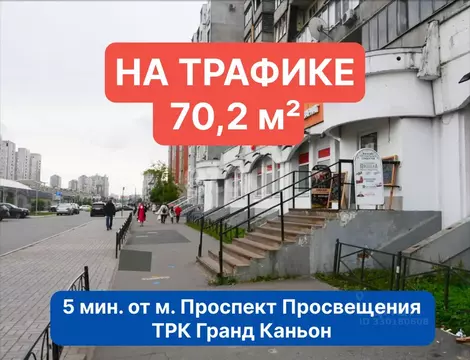 Помещение свободного назначения в Санкт-Петербург просп. Энгельса, ...
