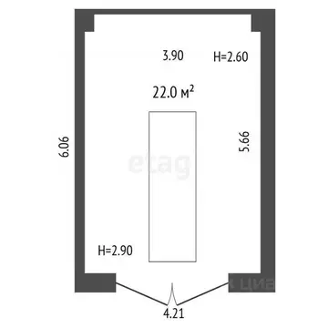Гараж в Белгородская область, Белгород ул. Щорса, 8М (22 м)