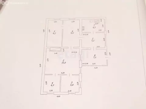 Дом в Саратовская область, муниципальное образование Энгельс, рабочий ...