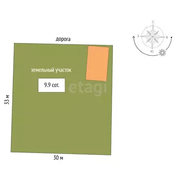 Дом в Молодёжное, СНТ Аграрник, Аграрная улица (125.4 м)