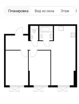 2-к кв. Москва Люблинская ул., 74к1 (57.4 м)