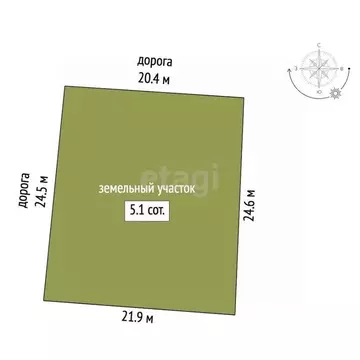 Участок в Мордовия, Саранск Консервщик СНТ,  (5.5 сот.)