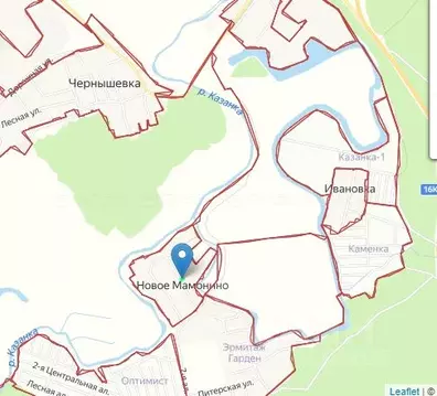 Участок в Татарстан, Высокогорский район, Чернышевское с/пос, д. Новое ...