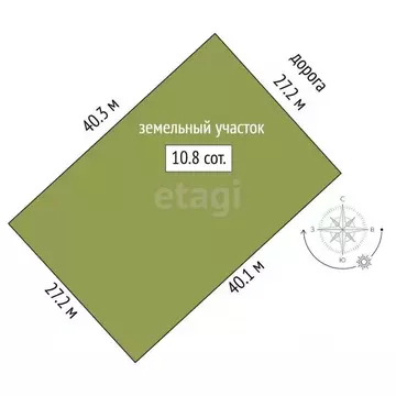 Участок в Крым, Бахчисарайский район, с. Скалистое пер. Абрикосовый ...