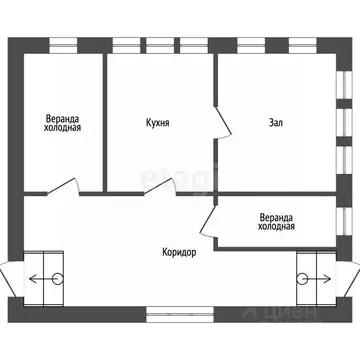 Дом в Мордовия, Дубенский район, с. Морга Красноармейская ул. (38 м)