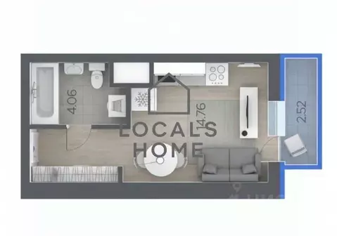 Студия Рязанская область, Рязанский муниципальный округ, с. Дядьково ...