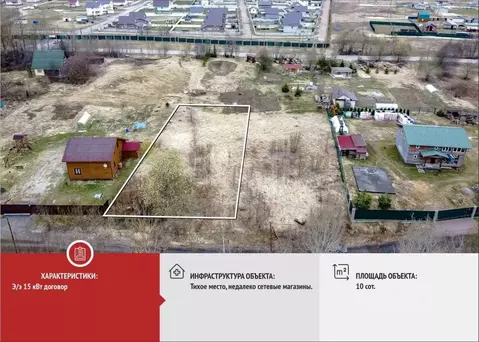 Участок в Ленинградская область, Ломоносовский район, Лопухинское ...