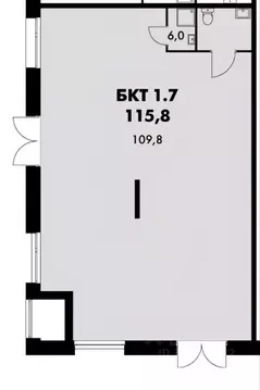 Помещение свободного назначения в Москва Лэйк жилой комплекс (115 м)