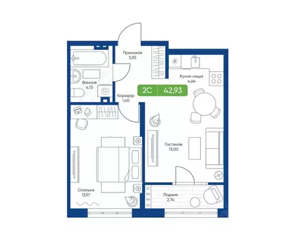 2-к кв. Новосибирская область, Новосибирск Биография жилой комплекс ...