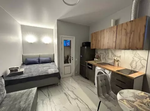 Студия Краснодарский край, Сочи Адлер жилрайон, ул. Панфилова, 2 (17.3 ...