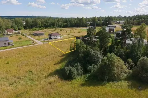 Участок в Ленинградская область, Приозерский район, пос. Сосново  ...