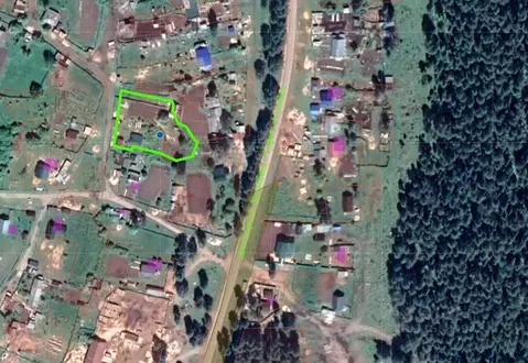 Участок в Алтай, Турочакский район, с. Кебезень Зеленая ул., 17 (27.0 ...