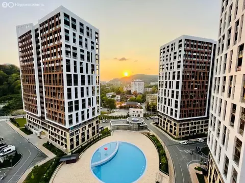 1-комнатная квартира: посёлок городского типа Дагомыс, Батумское ...