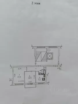 2-к кв. Иркутская область, Братск Депутатская ул., 35А (47.0 м)
