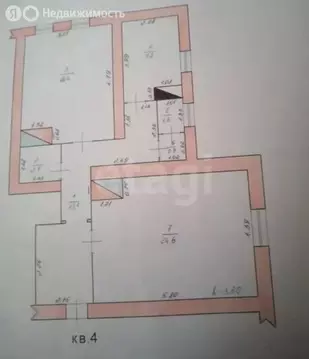 3-комнатная квартира: посёлок городского типа Селижарово, улица ...
