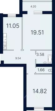 2-к кв. Саратовская область, Саратов проезд Ново-Крекингский, 6А ...