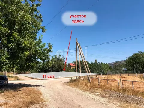 Участок в Крым, Судак муниципальный округ, с. Грушевка ул. Ласкина ...