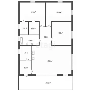 Дом в Ленинградская область, Ломоносовский район, Низинское с/пос, д. ...