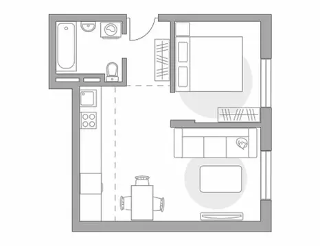 2-комнатная квартира: Московская область, городской округ Красногорск, ...