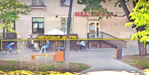 Торговая площадь в Санкт-Петербург наб. Черной речки, 2 (212 м)