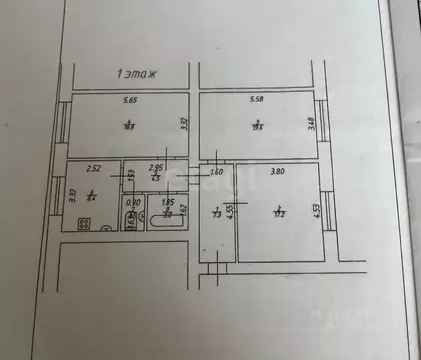 3-к кв. Татарстан, Казань ул. Лейтенанта Шмидта, 46 (80.0 м)