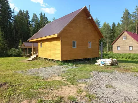 Дом в Карелия, Прионежский район, Деревянкское с/пос, Светофор СНТ  ...