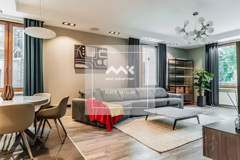 1-к кв. Санкт-Петербург Смольная наб., 12 (77.0 м)