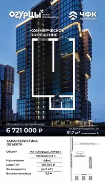 Помещение свободного назначения в Краснодарский край, Краснодар пос. ...