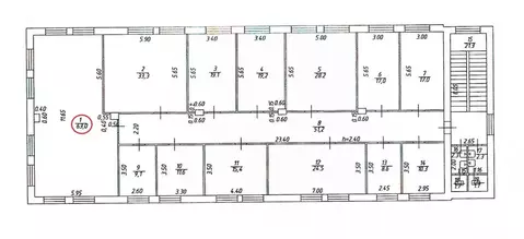 Офис в Татарстан, Казань ул. Ирек, 1 (63 м)