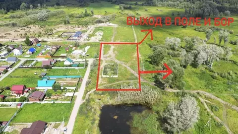 Участок в Новосибирская область, Новосибирский район, Кубовинский ...