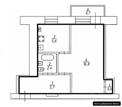 1-к кв. Костромская область, Кострома Советская ул., 103а (31.7 м)