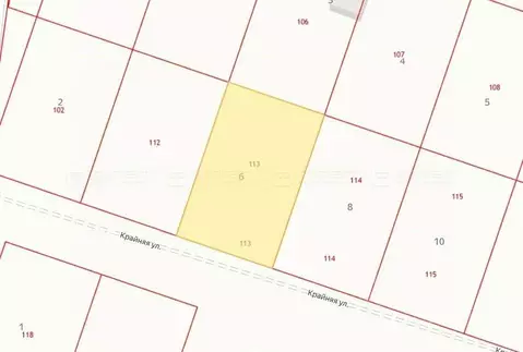 Участок в Татарстан, Лаишево ул. Крайняя (10.0 сот.)