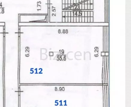 Офис в Москва Бибиревская ул., 8к1 (56 м)