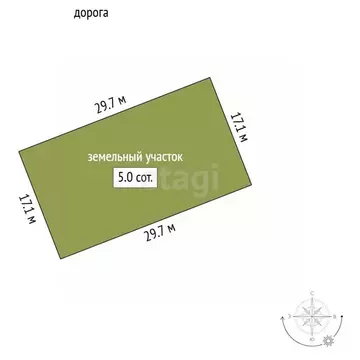 Участок в Астраханская область, Камызякский район, с. Иванчуг ...